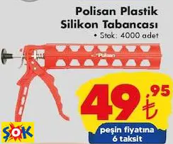 POLİSAN PLASTİK SİLİKON TABANCASI POLİSAN PLASTİK SİLİKON TABANCASI